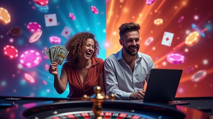 Platform huptoto menampilkan kasino langsung dan sportsbook dalam antarmuka mobile yang responsif